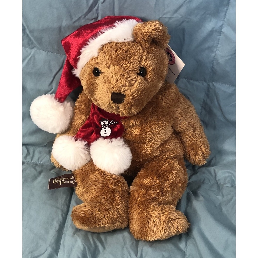 Herrington Teddy Bears Cheesecake Factory~Christmas Santa Collectible Limited Ed